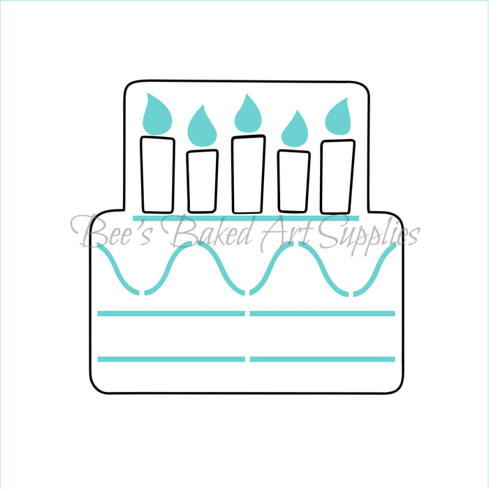 Blyss Let's Celebrate Stencil/ Cutter Combo
