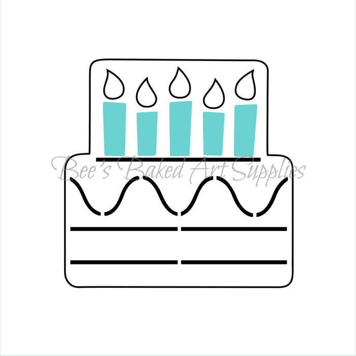 Blyss Let's Celebrate Stencil/ Cutter Combo