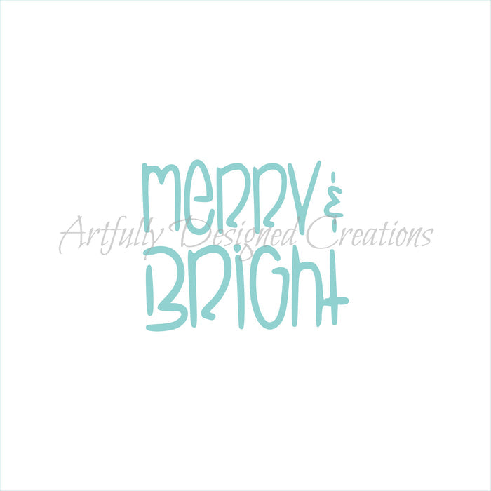 Blyss Merry & Bright Stencil
