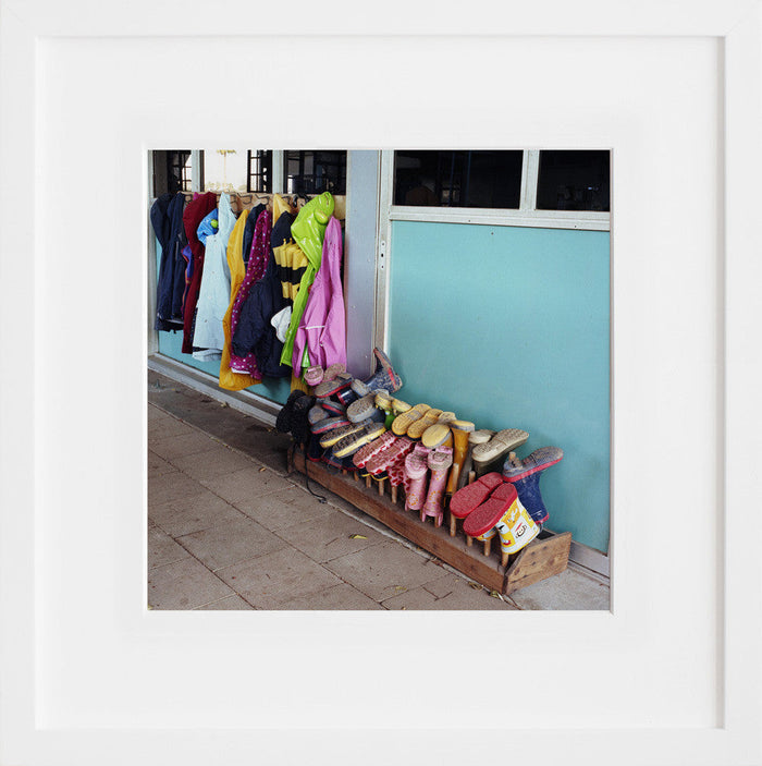 Boots and raincoats, San Diego, California