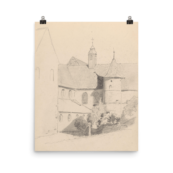 “Borggård Turret” Art Print - Lone Fox