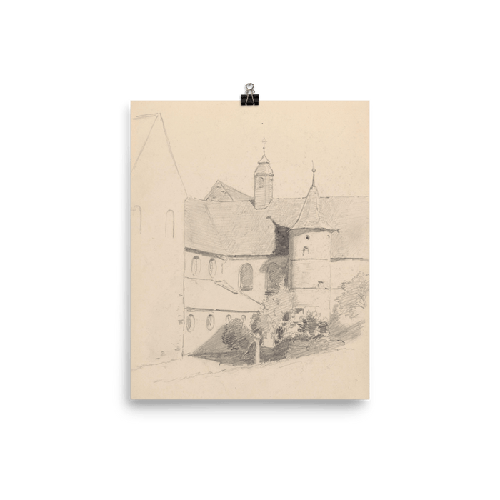 “Borggård Turret” Art Print - Lone Fox
