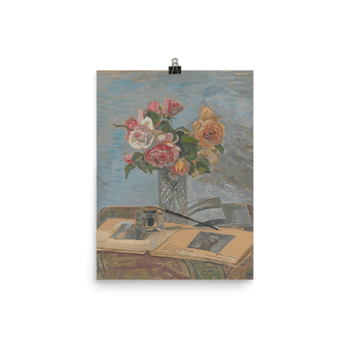 "Bouquet of roses (1931)" Art Print - Lone Fox