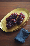 Brass Oval Tray - Medium - Lone Fox