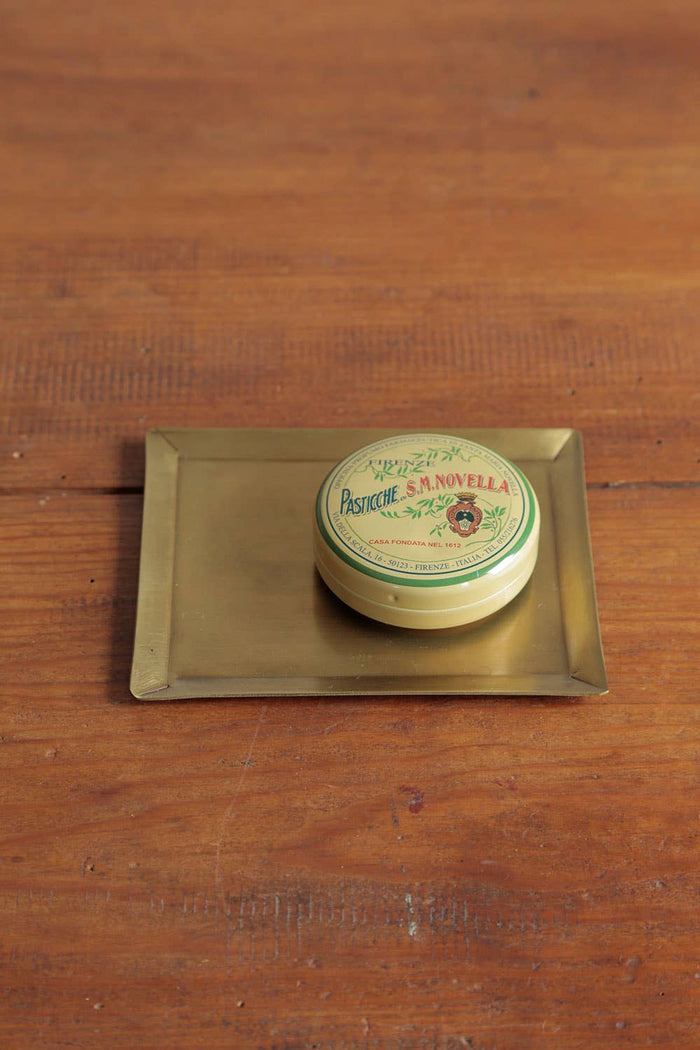 Brass Rectangle Plate - Lone Fox