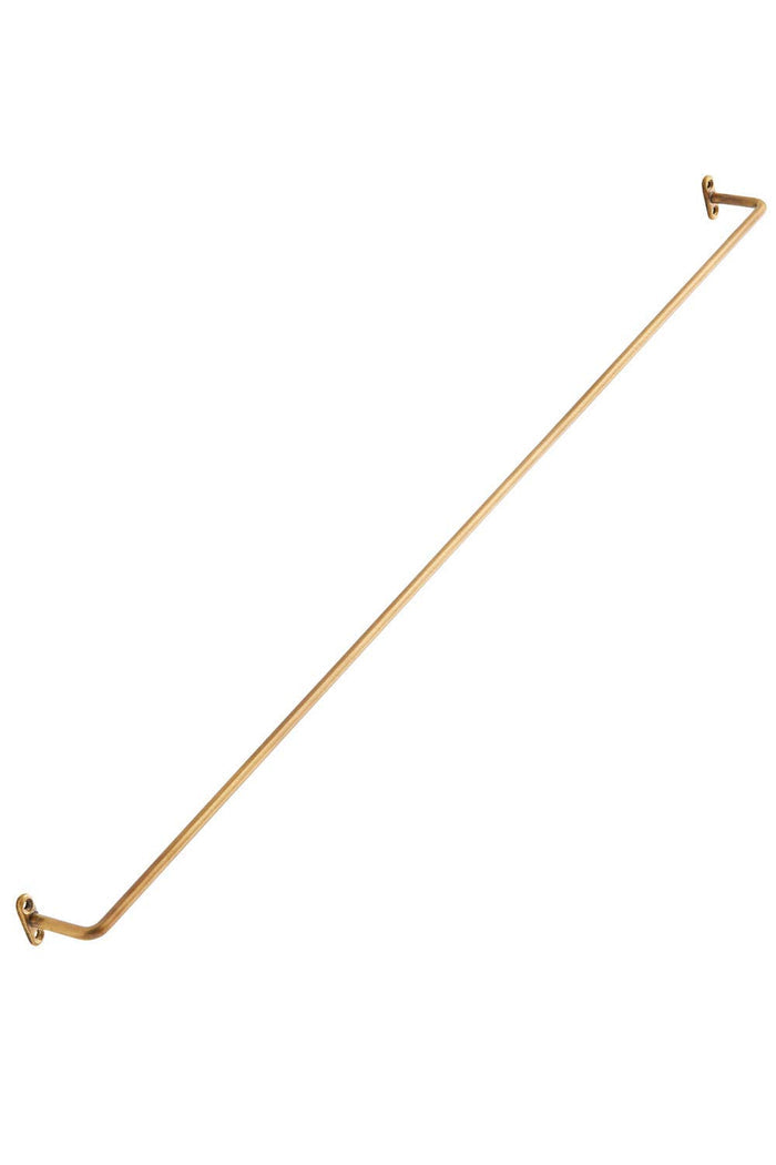 Brass Towel Bar (L) - Lone Fox