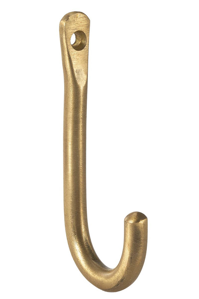 Brass Wall Single Hook - Lone Fox