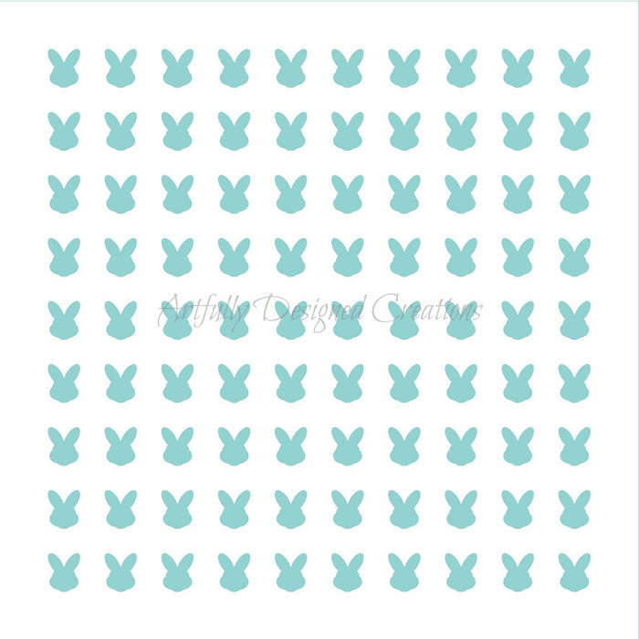 Bunny Head Sprinkle Swipes