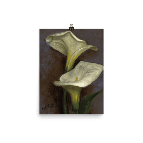 "Calla Lilies" Art Print - Lone Fox