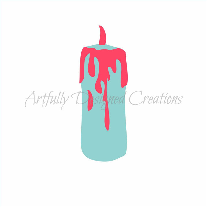 Candle Stencil