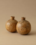 Carved Mango Wood Pomegranate - Lone Fox