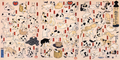 Cats as the Fifty-three Stations of the Tōkaidō