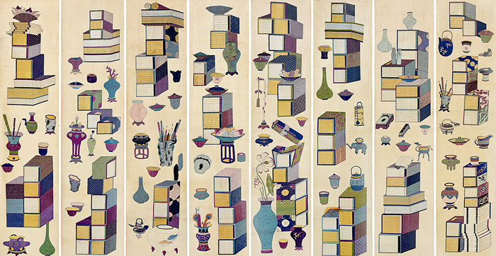 Chaekgeori (Scholar's Accoutrements)