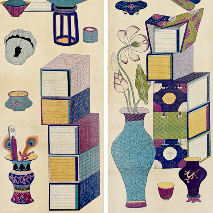Chaekgeori (Scholar's Accoutrements)