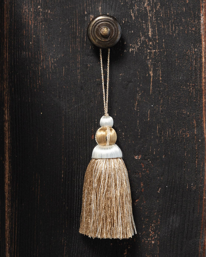 Champagne & Ivory Decorative Tassel - Lone Fox