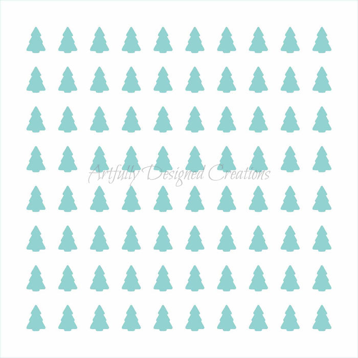 Christmas Trees Sprinkle Swipes