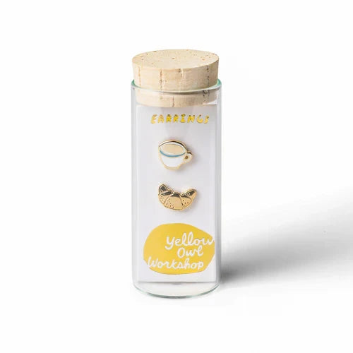 Coffee & Croissant Earrings