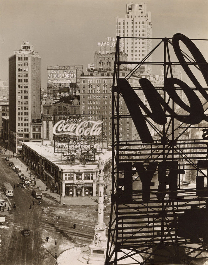 Columbus Circle, Manhattan, 1938