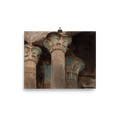 "Columns in Egypt" Art Print - Lone Fox