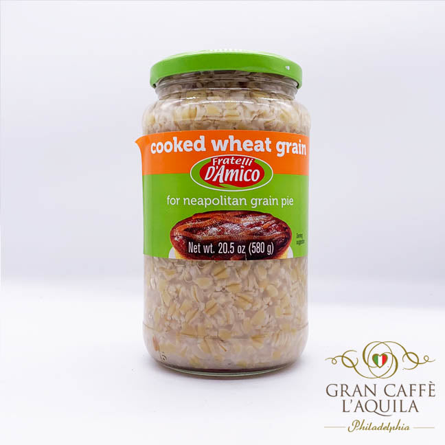 COOKED WHEAT GRAIN- FRATELLI D'AMICO 20.5oz