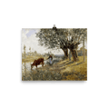"Countryside" Art Print - Lone Fox