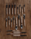 Cream Bistrot Flatware (Set of 20) - Lone Fox