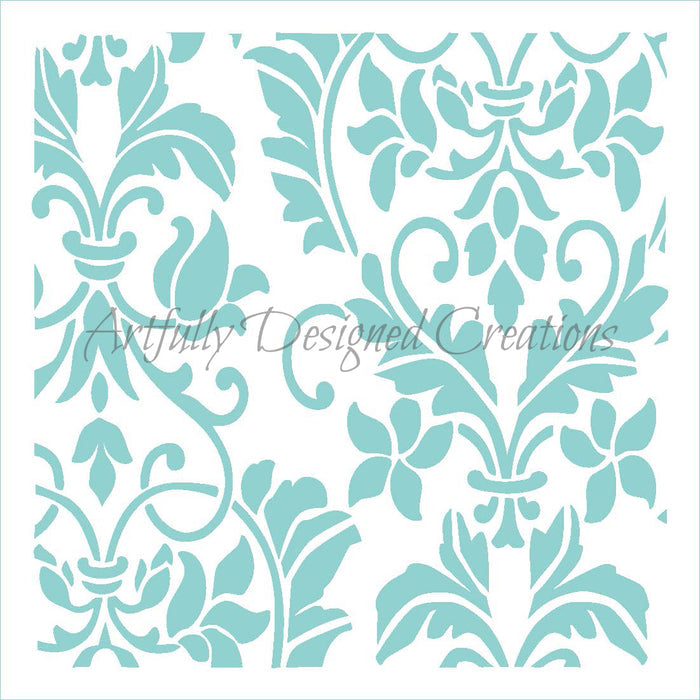 Damask Stencil