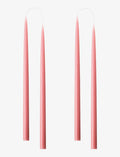 Dark Pink Danish Taper Candle | 12" - Lone Fox