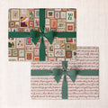 deck the halls +twas the night double-sided wrap