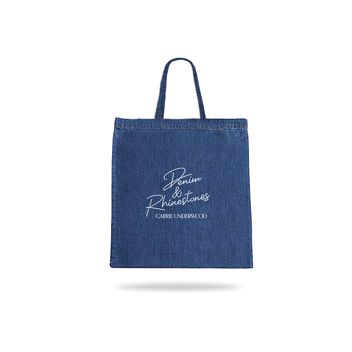 Denim & Rhinestones  Tote
