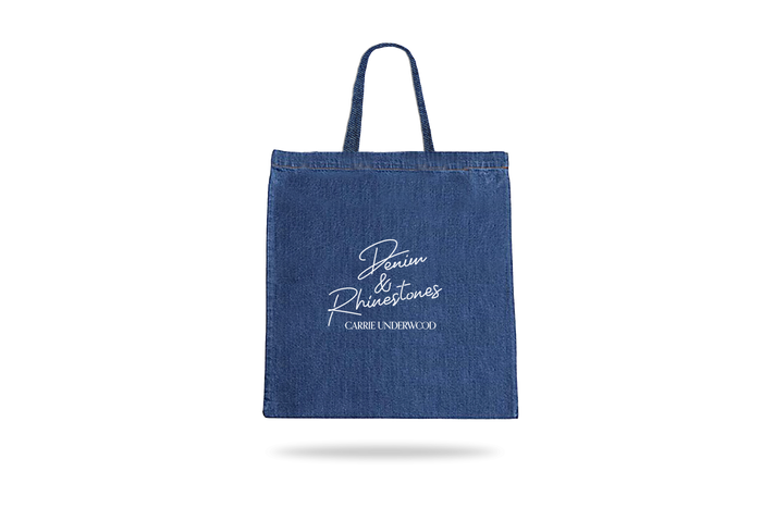 DENIM & RHINESTONES Vinyl Boxset (Signed) tote