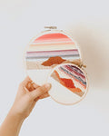 "Desert Dreamer" Embroidery Kit - Lone Fox