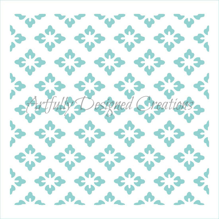 Diamond Buds Stencil