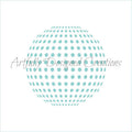 Disco Ball Stencil