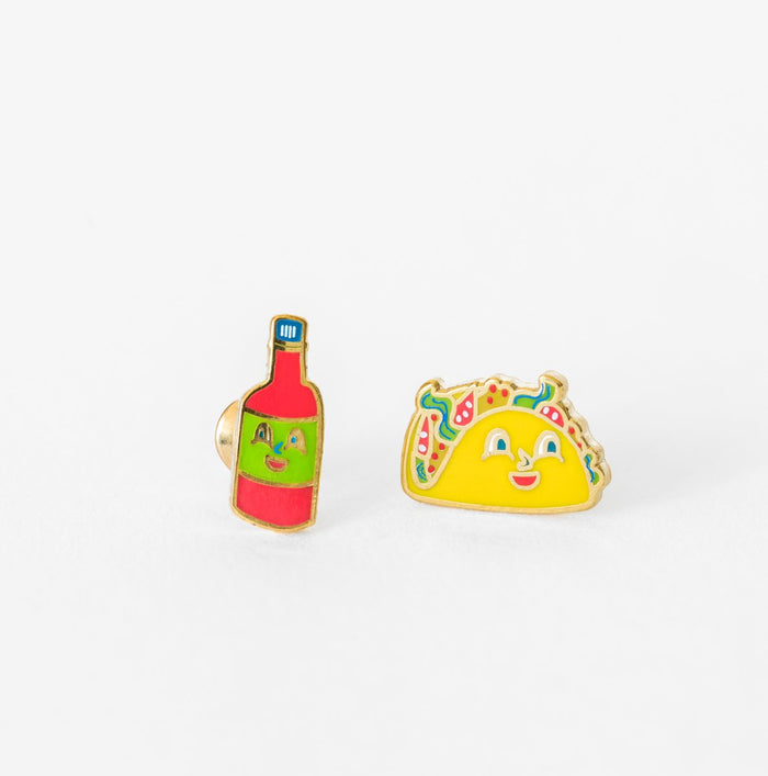 Earrings: By Yellow Owl Workshop