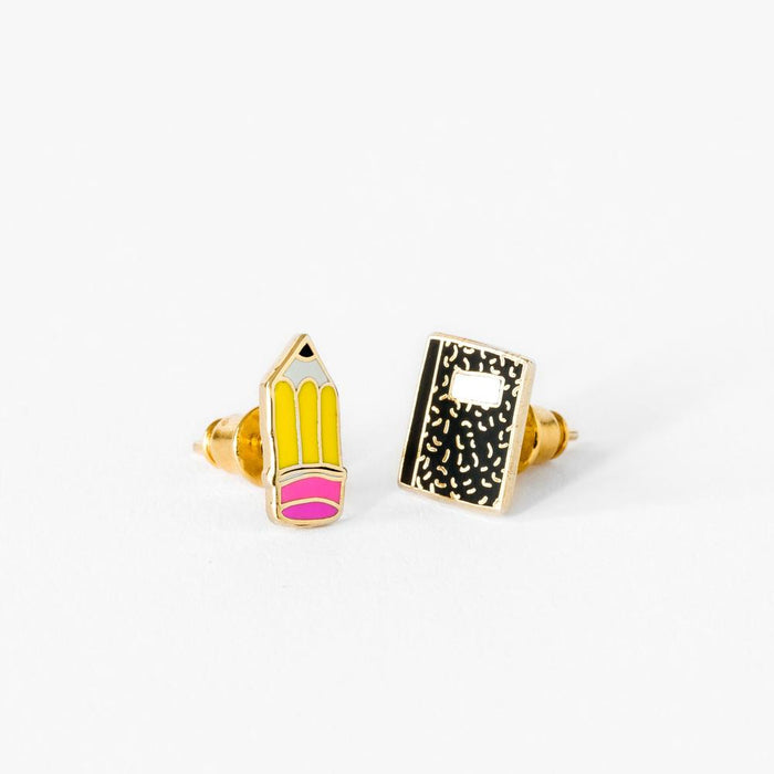 Earrings: By Yellow Owl Workshop