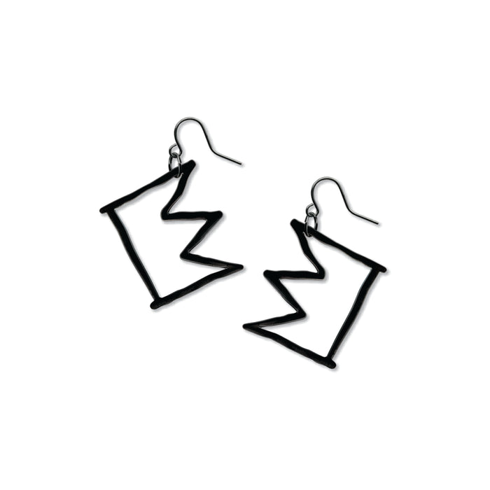 Earrings: Crown