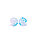 Earrings: Iridescent Swirl