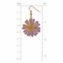 Earrings: New York Aster