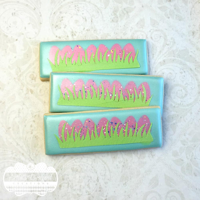 Easter Egg Border Stencil