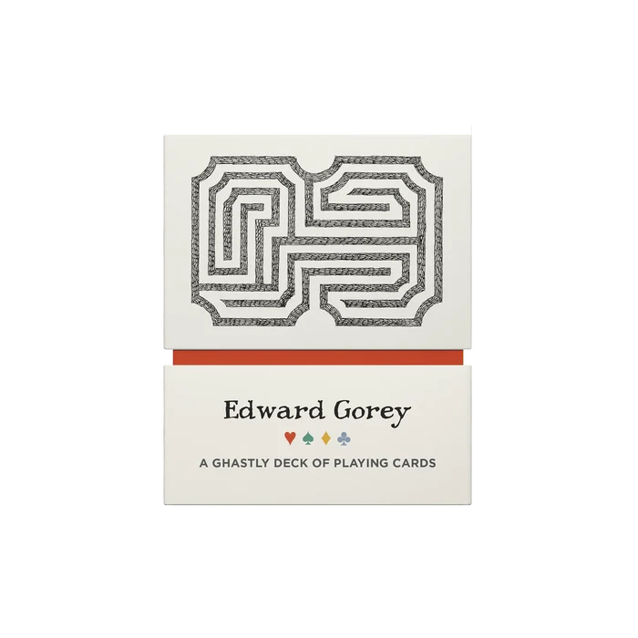 Edward Gorey: A Ghastly Deck of Playing Cards