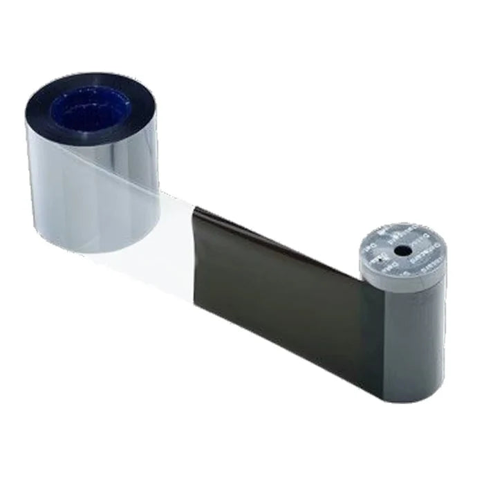 Entrust 534000-005 KT black ribbon and clear topcoat roll