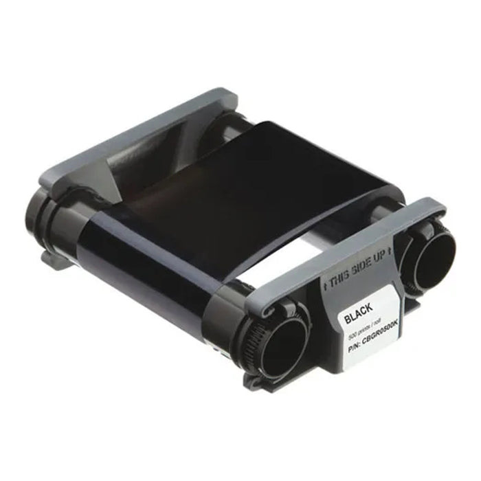 Evolis CBGR0500K Black Monochrome Ribbon for the Badgy100 and Badgy200 ID Card Printers, 500 prints per roll. Sold by Specialist ID.