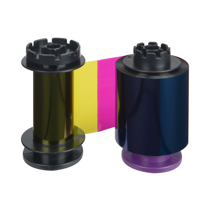 The Evolis RT5F012NAA HighTrust YMCKI Color Ribbon for the Avansia enables vibrant color printing and delivers up to 400 prints per cartridge.