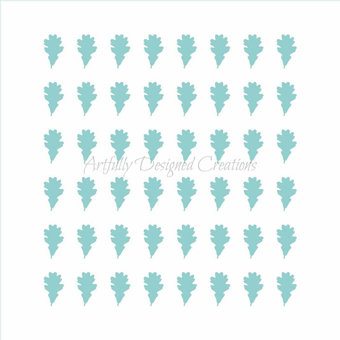 Fall Oak Leaf Sprinkle Swipes