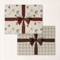 favorite things + forest flannel double-sided wrap