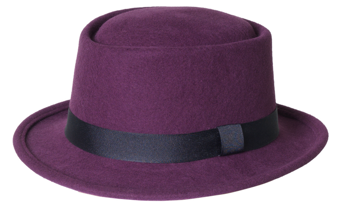 Felt Pork Pie Hat