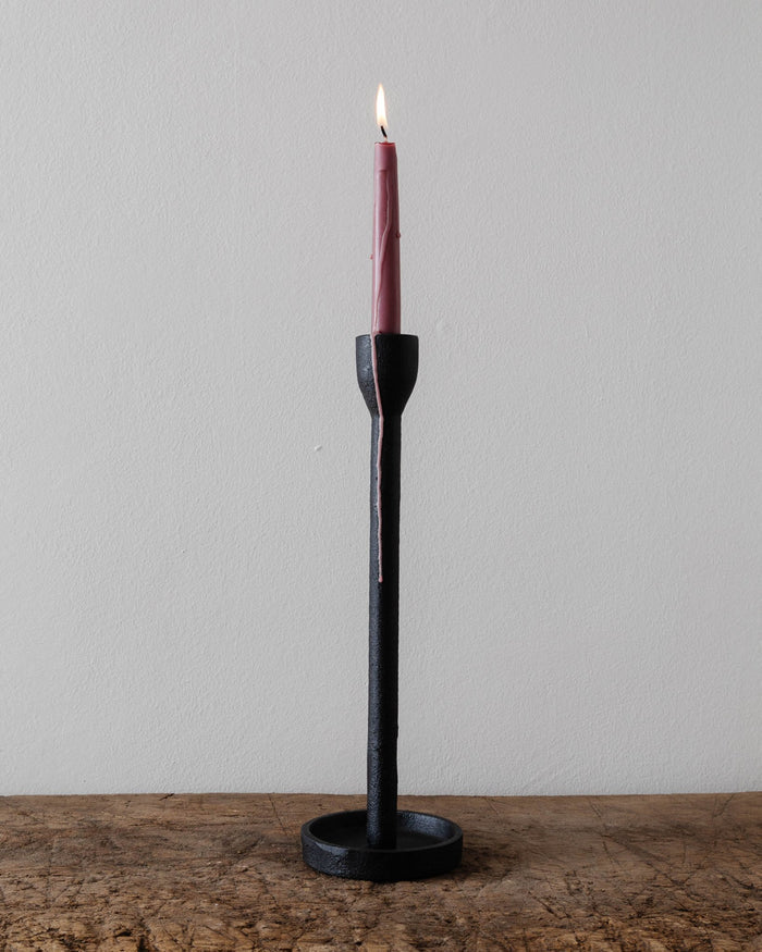 Finch Cast Iron Taper Holder - Lone Fox