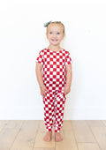 FIREWORK RED CHECKER | SHORT SLEEVE