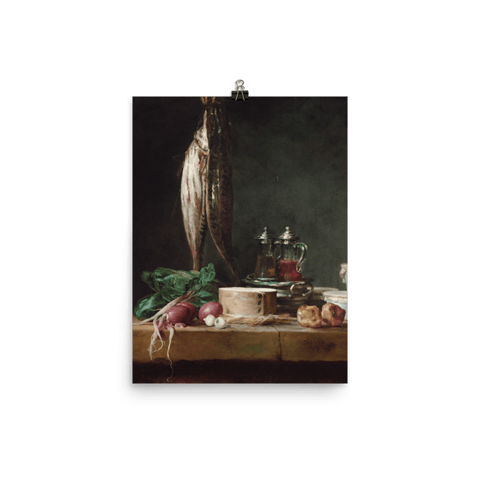 "Fish and Vegetables" Art Print - Lone Fox